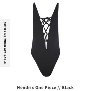 Hendrix black one piece